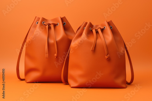 Orange Jewelry Bags