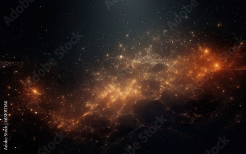 Dust particles. Abstract particle background. Dots background