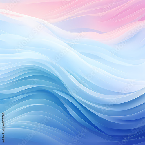 a soft gradient depicting the calming motion of ocean waves