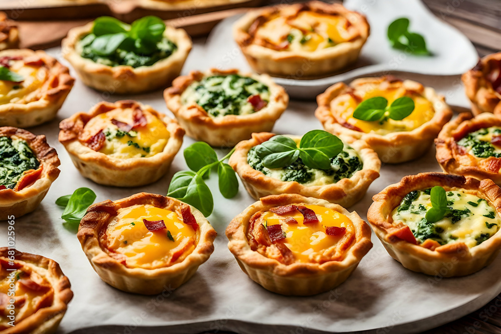 Fusion of Muffins Infused with Fresh Fruits and Vibrant Green Vegetables Generative AI Fusion of Muffins Infused with Fresh Fruits and Vibrant Green Vegetables Generative AI