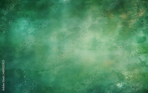 Green background with faint texture and distressed visual