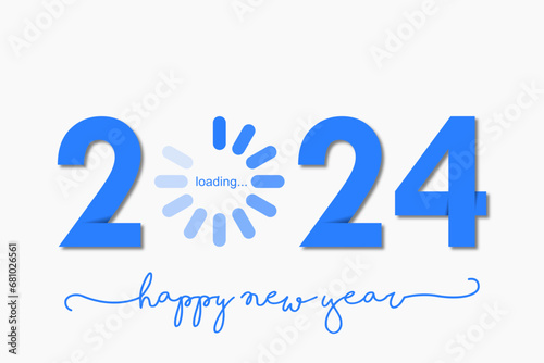 2024 - happy new year - best wishes 2024 background