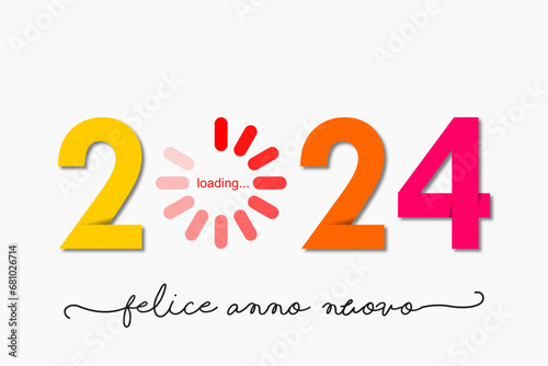felice anno nuovo - buon anno 2024