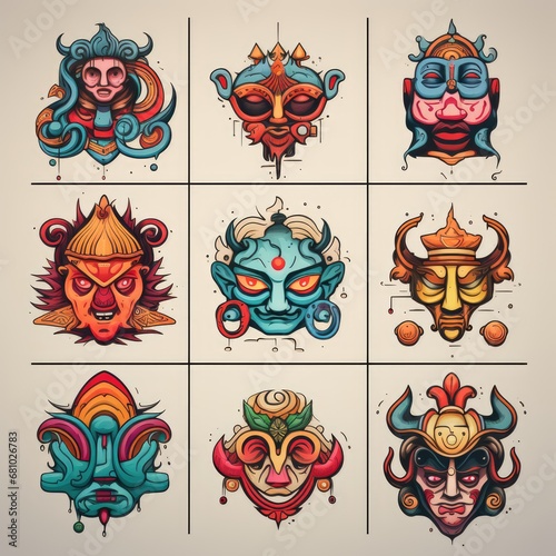 A Kaleidoscope of Masks  Vibrant  Unique  and Intriguing Designs