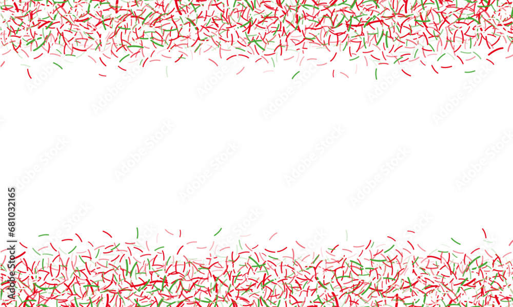 sprinkles candy christmas border background falling sprinkle frame