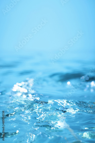 Water surface  under the ocean  and under the lake wallpaper for product presentation displays 