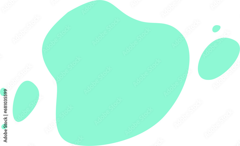 Vector neon spot for text. Mint background on white background. Isolated image. For banner, card Vector neon spot for text. Mint background on white background. Isolated image. For banner, card