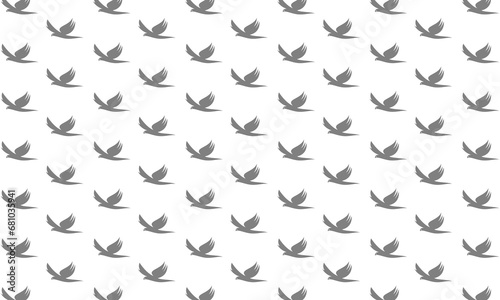 Flying dove illustration for background design vector