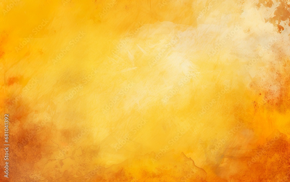 Yellow orange background with texture and distressed