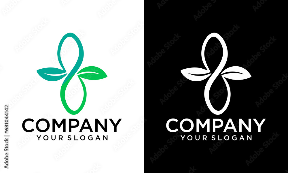 Green labels concept with leaves,vector illustration Green labels concept with leaves,vector illustration