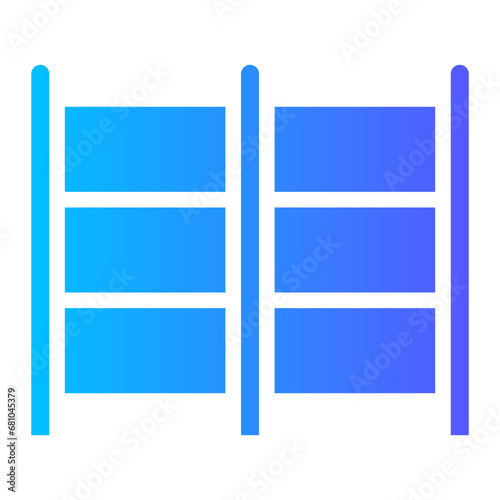 fence gradient icon