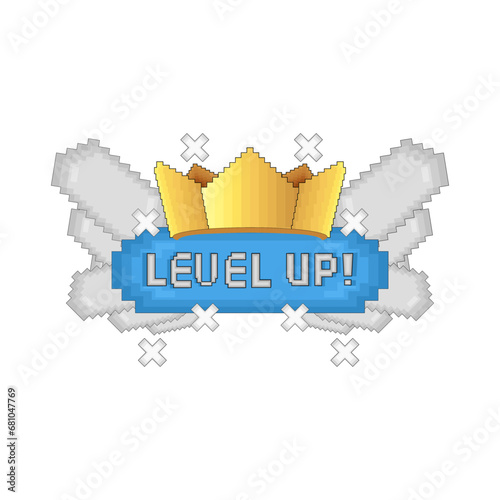 level up illustration 