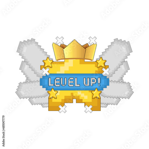 level up illustration 
