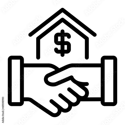 deal line icon