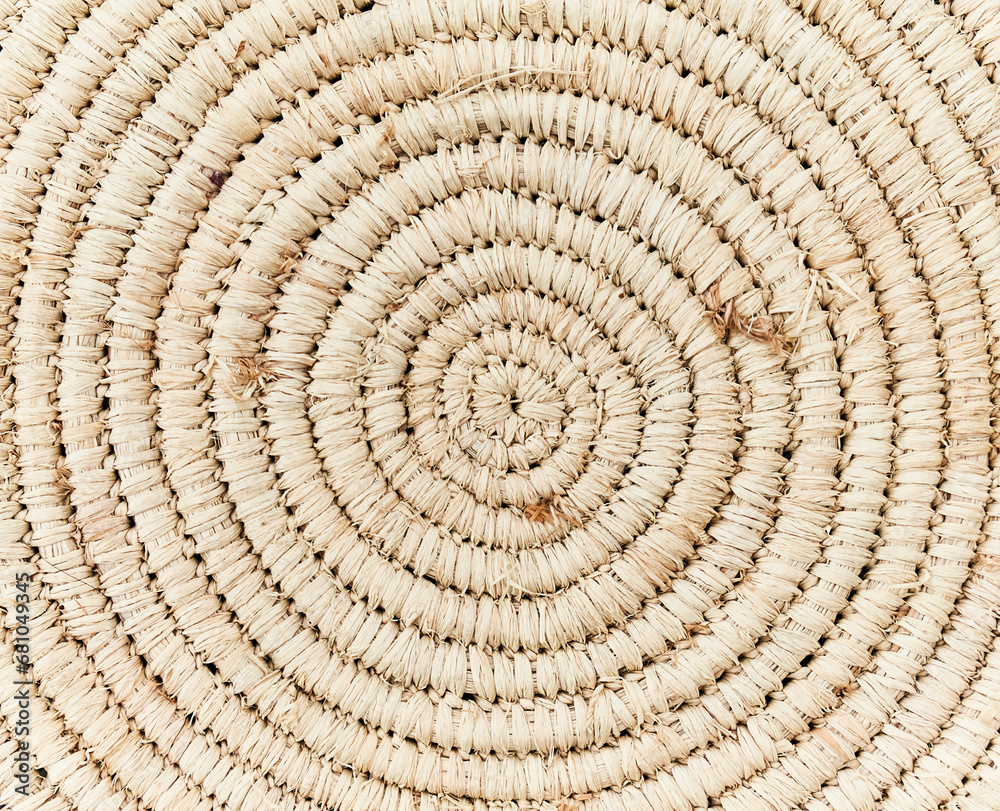 Fototapeta premium Texture of a wicker surface