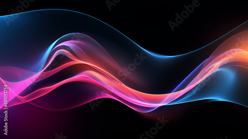 futuristic neon abstract background. 