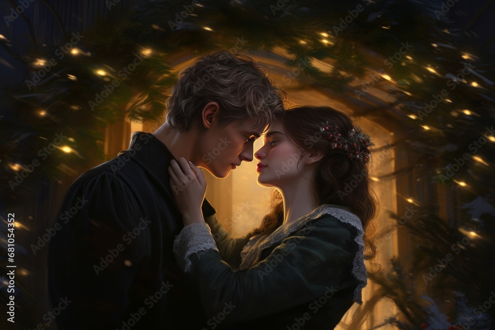 Beautiful illustration created using artificial intelligence. Generative AI. Beautiful illustration created using artificial intelligence. Generative AI.