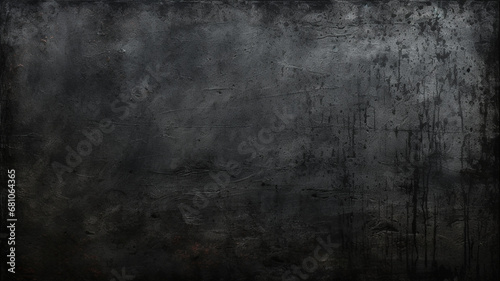 Grunge and scratch on black metal plate background © sema_srinouljan