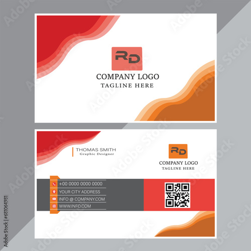 creative business card cellarful using adobe illustrator. photo