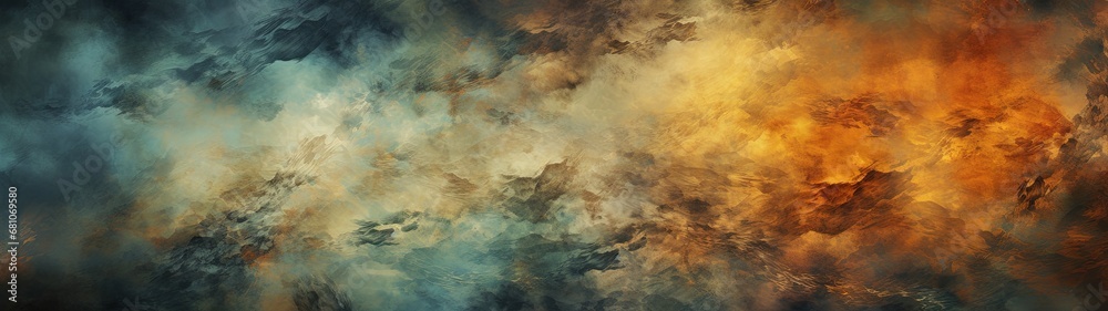 Abstract Sky with Dramatic Clouds