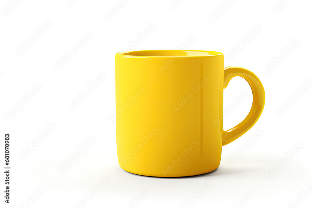 3D object of a mug on white background 3D object of a mug on white background