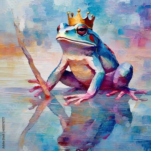 近未来の王様カエルの焦燥 photo