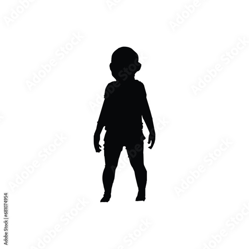 Goblin icon. Simple style cartoon poster background symbol. Goblin brand logo design element. Goblin t-shirt printing. vector for sticker.