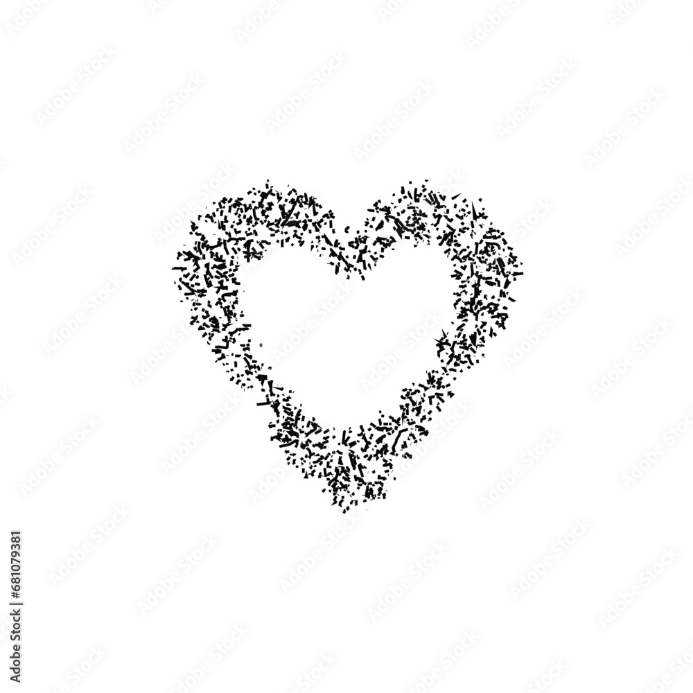 Heart icon. Simple style gift shop big sale poster background symbol. Like button. Heart brand logo design element. Heart t-shirt printing. Vector for sticker. Heart icon. Simple style gift shop big sale poster background symbol. Like button. Heart brand logo design element. Heart t-shirt printing. Vector for sticker.