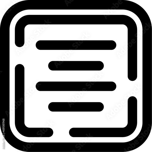 Center alignment Icon