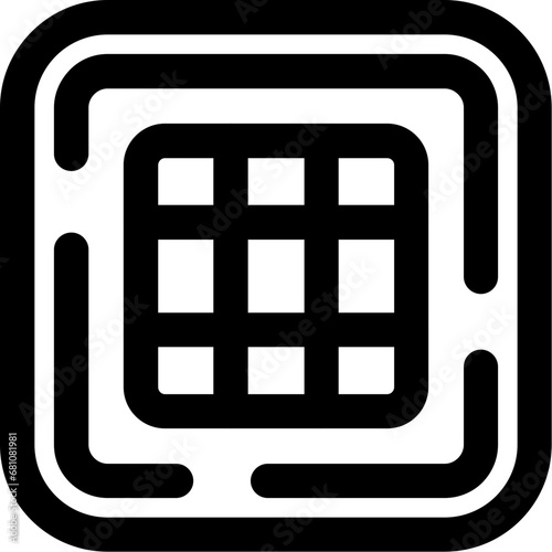 Grid lines Icon