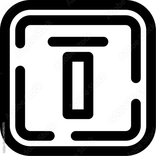 Top alignment Icon