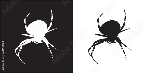 Illustration vector graphics of spider icon