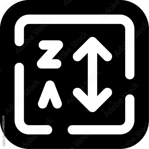 Alphabetical order Icon