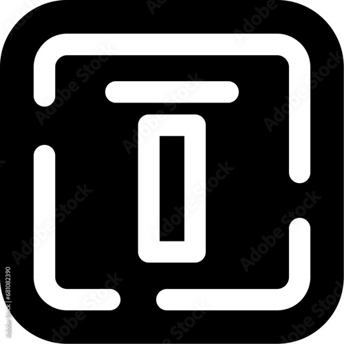 Top alignment Icon