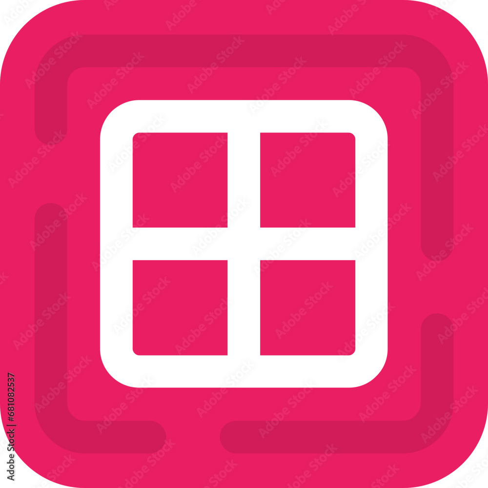 Fototapeta premium Grids Icon