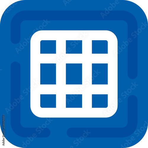 Grid lines Icon
