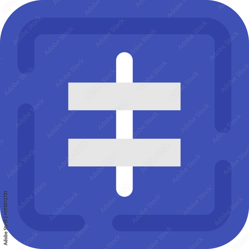 Center alignment Icon