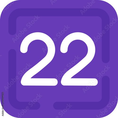 Twenty Two Icon