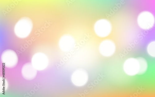 Colorful rainbow bokeh soft light abstract backgrounds  Vector eps 10 illustration bokeh particles  Backgrounds decoration