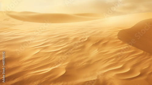 Golden sand desert for background © Danielle