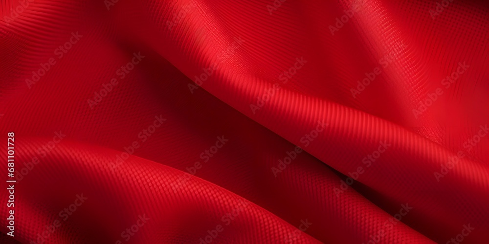 Close-up of red texture fabric cloth textile background Close-up of red texture fabric cloth textile background