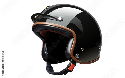 Stylish Headgear: Scooter Adventure Guardian on a White or Clear Surface PNG Transparent Background