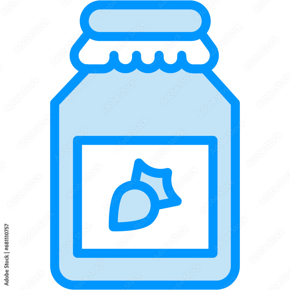 strawberry jam vector design . Svg strawberry jam vector design . Svg