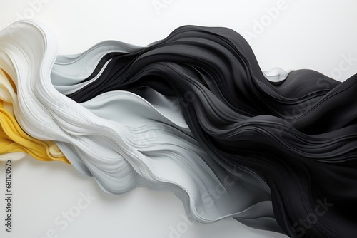 Artistic texture for design black. yellow and white colors in a form of wind and white and black colors in a form of wind