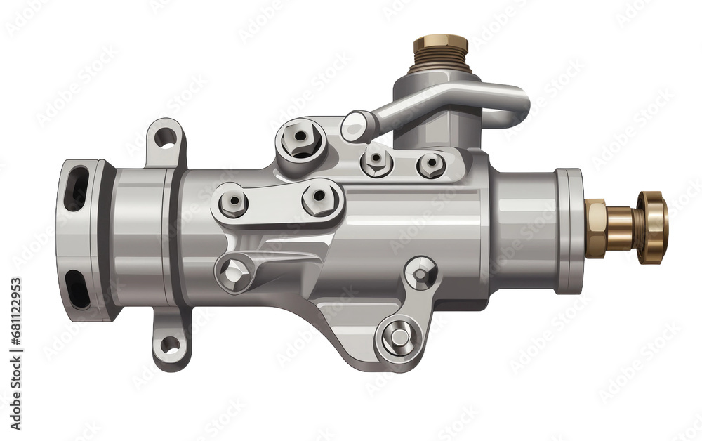 A Deep Dive into the Idle Air Control Valve and Its Functionality on a Clear Surface or PNG Transparent Background.