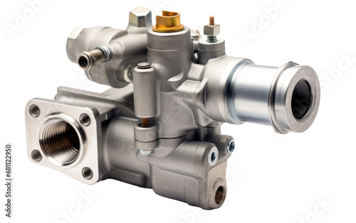 The Crucial Role of the Idle Air Control Valve in Automotive Systems on a Clear Surface or PNG Transparent Background.