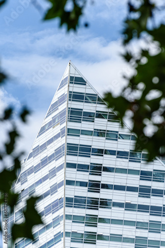 City Warsaw downtown in sunny weather