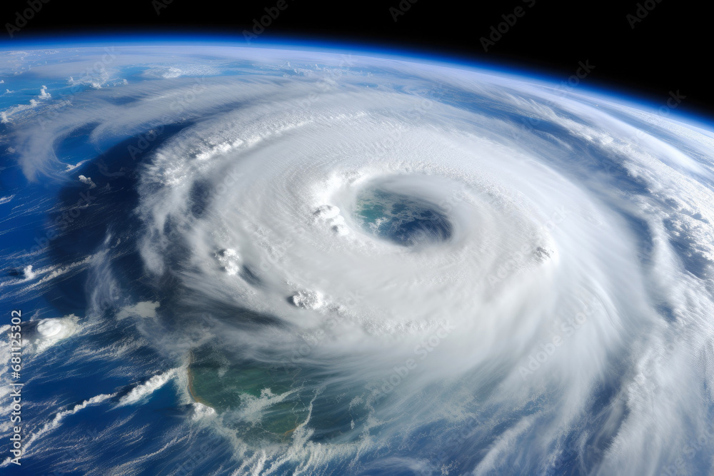 Weather's Dance: Satellite Gaze on Cyclonic Activity