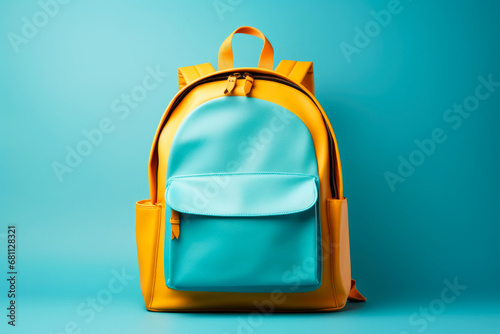 Educational Essentials: School Backpack and Books © Andrii 