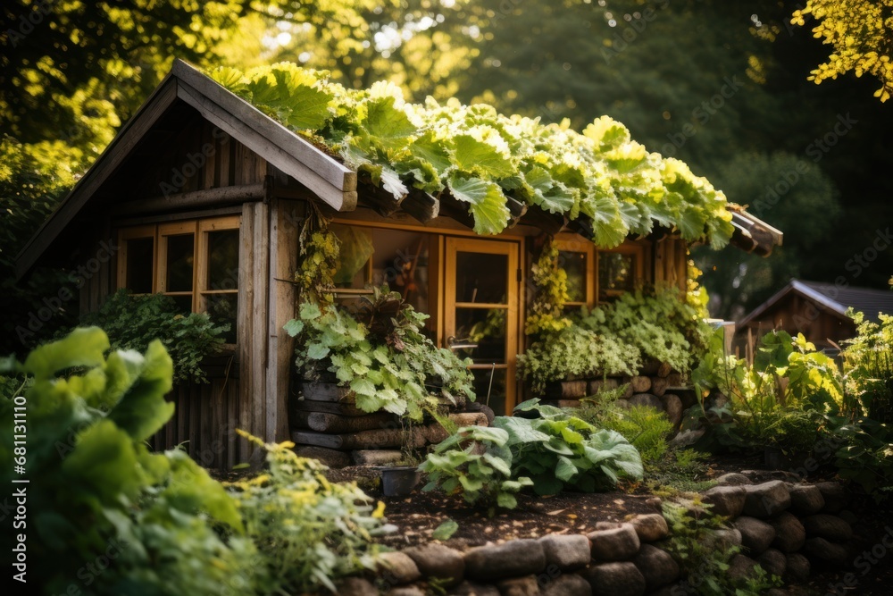 Building Living Roof on a Garden Shed